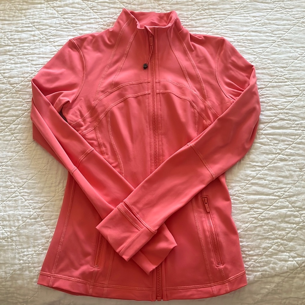 Lululemon Define Jacket in Raspberry Cream